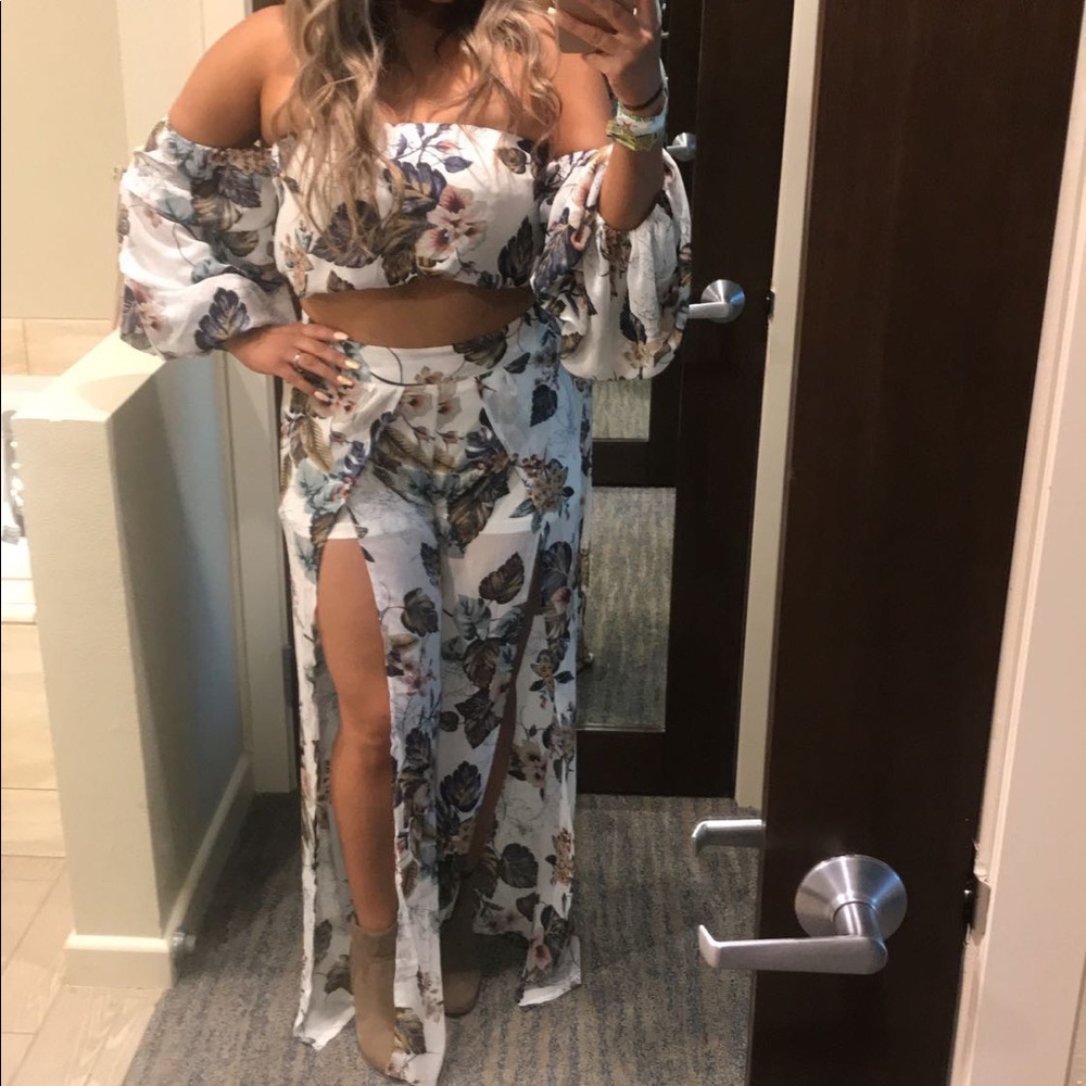 2 piece pant set